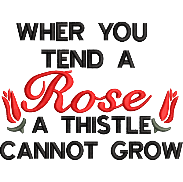 Rose A Thistle Design