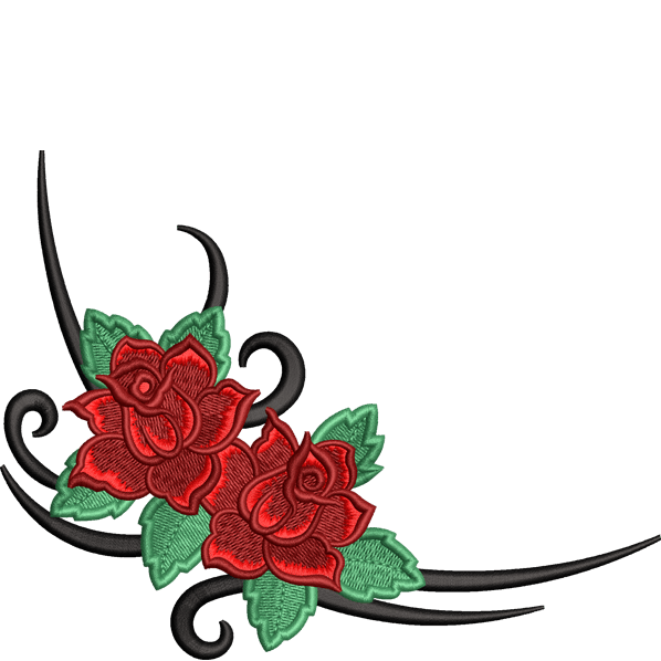 red roses design