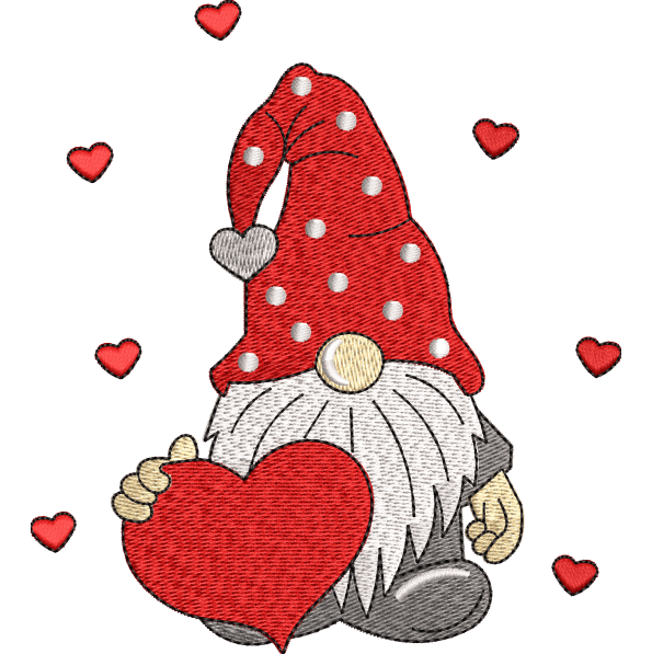 santa claus embroidery design