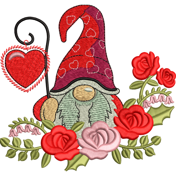 father christmas embroidery design