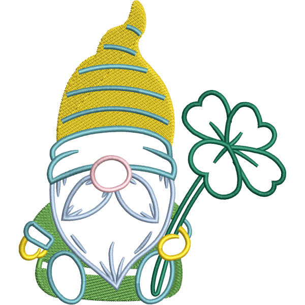 St Patrick’s Day Gnome Design