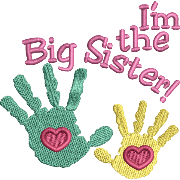 I’m The Big Sister Design