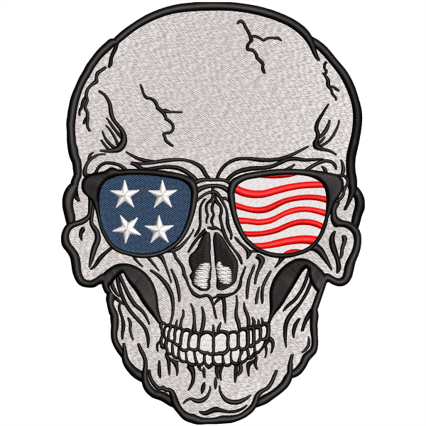 Glasses Skull Design