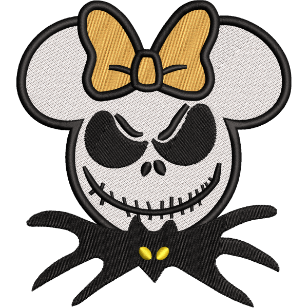 Halloween Minnie Mouse Design