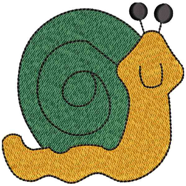 Smiling Snail Design