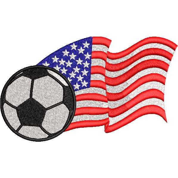 USA Soccer Sport Design