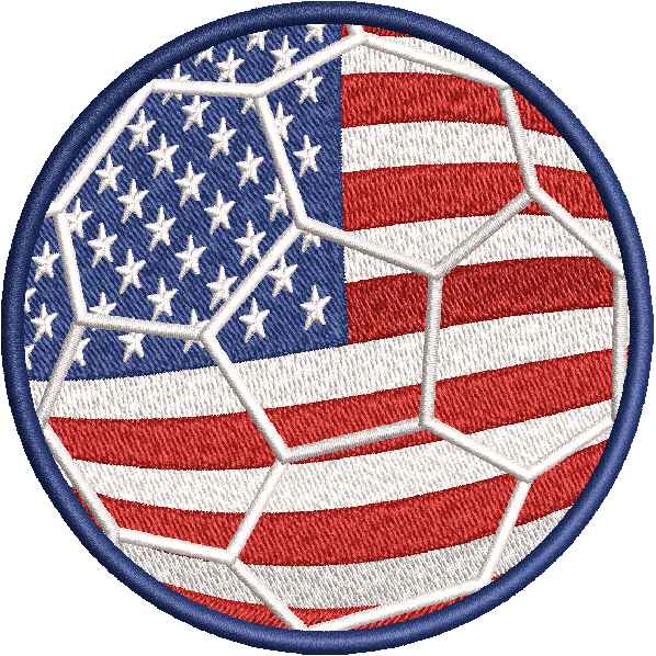 Soccer Ball USA Design