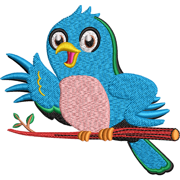blue sparrow design
