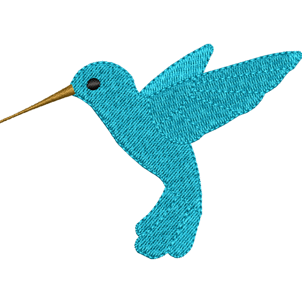 Hummingbird Flying Design