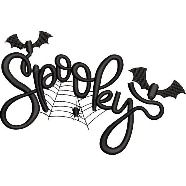 Spooky Halloween Bats Design