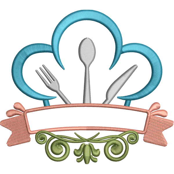 Chef Utensils Frame Design