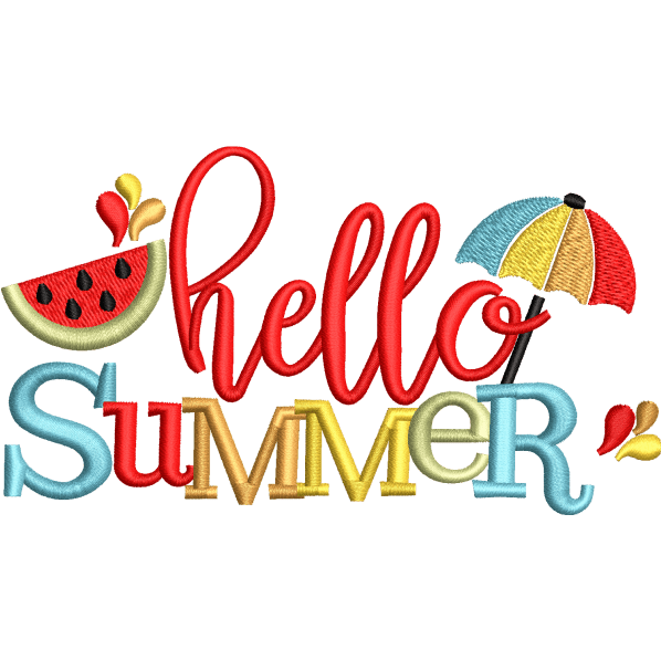 Hello Summer Monogram