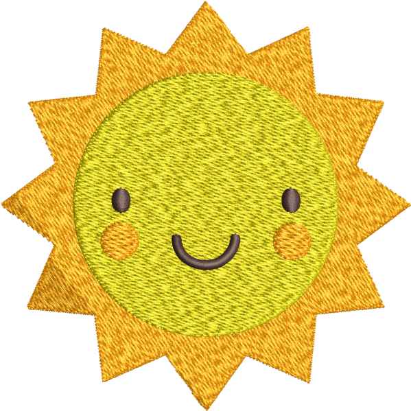 Happy Yellow Sun Design