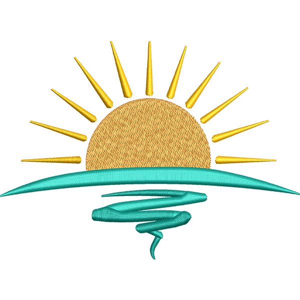 Beautiful Sun Raising Design