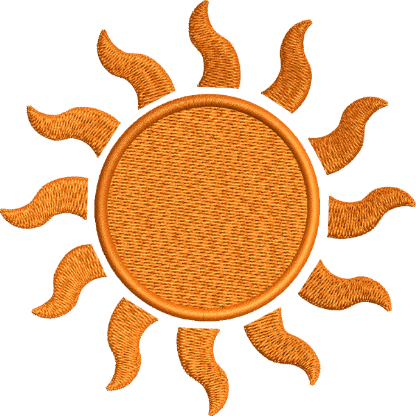 Orange Full Sun Design