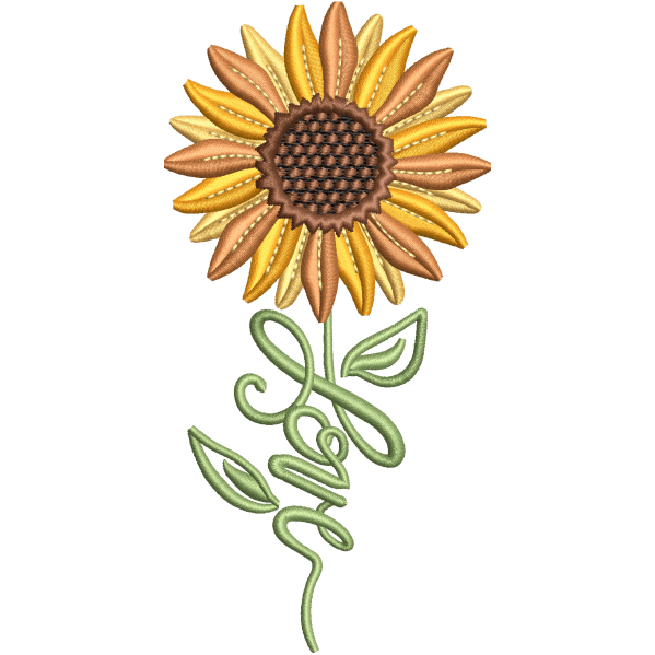 sun flower design