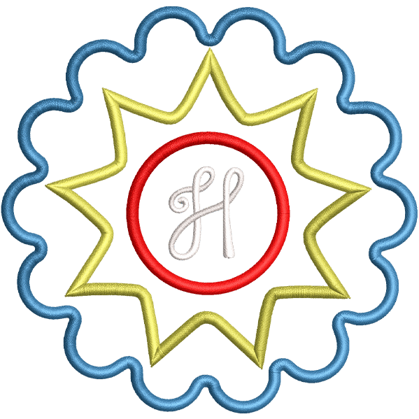 Sunshine Wavy Design