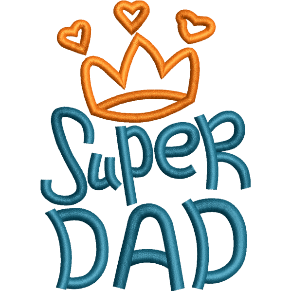 Super Dad Text