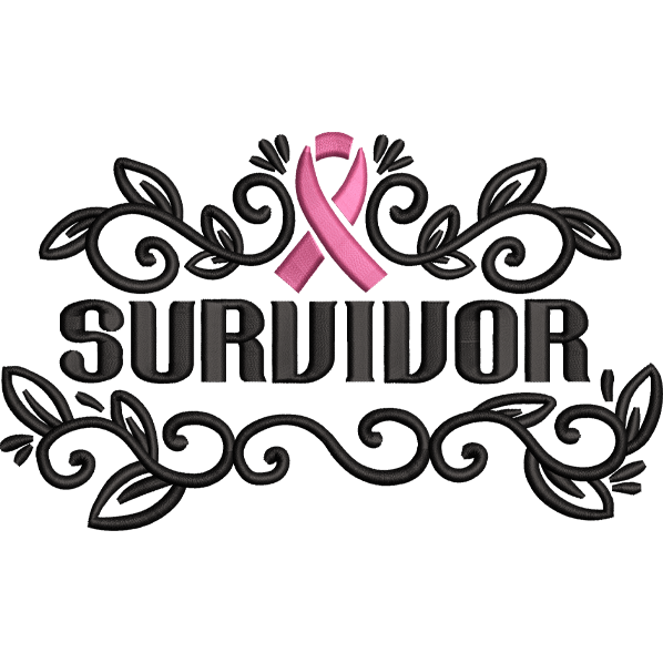 survivor embroidery design