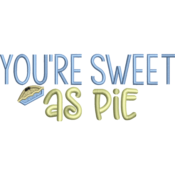 Sweet As Pie Design