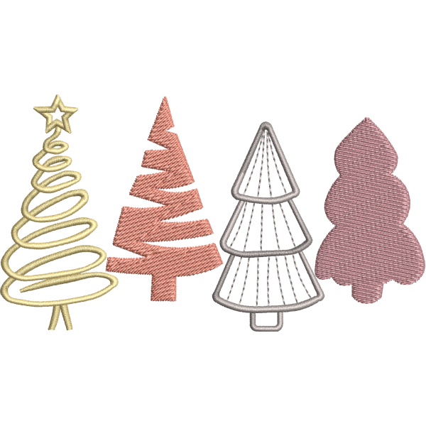 Christmas Trees Collection Design