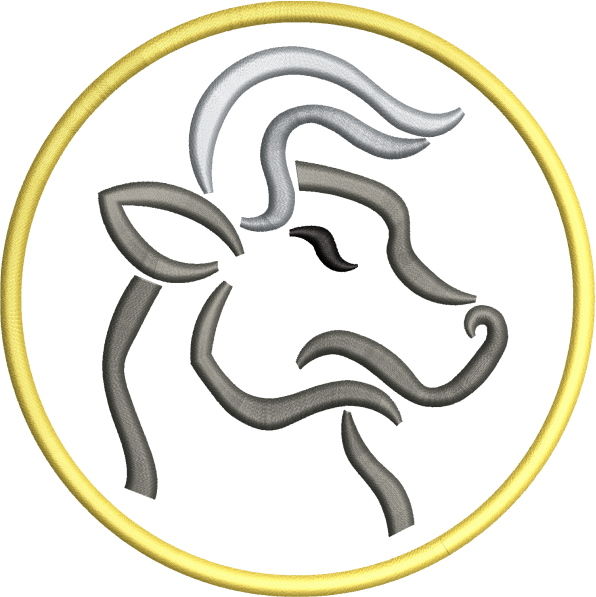 Taurus With Circle Design