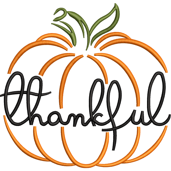 Thankful Pumpkin Design