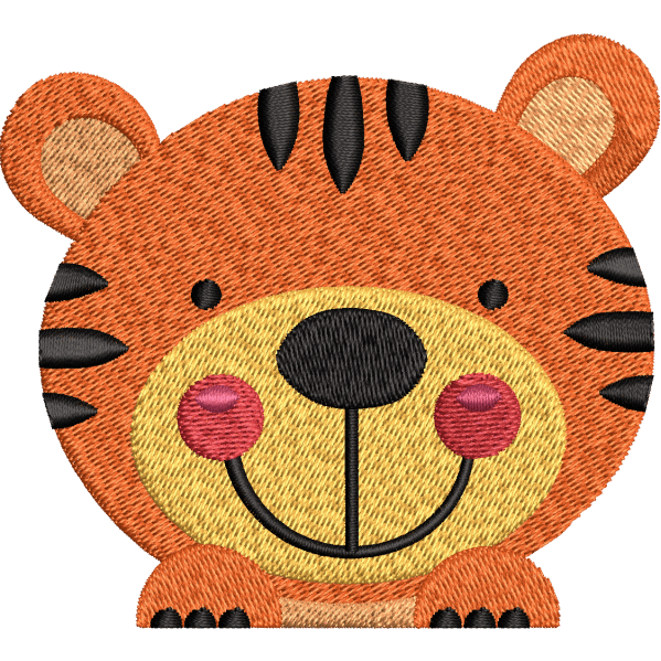 Cute Tiger Baby Design