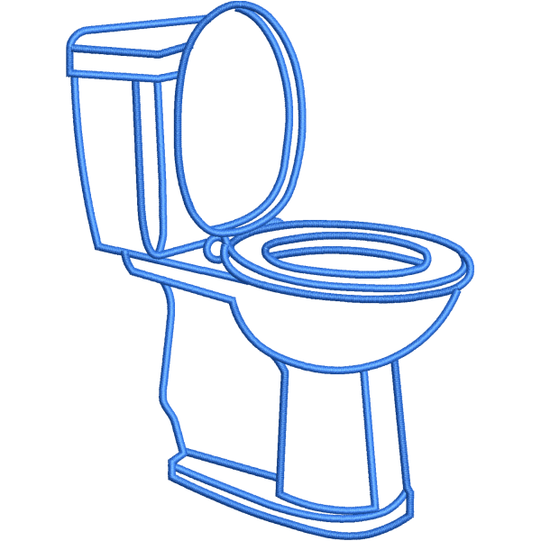Toilet Outline Design