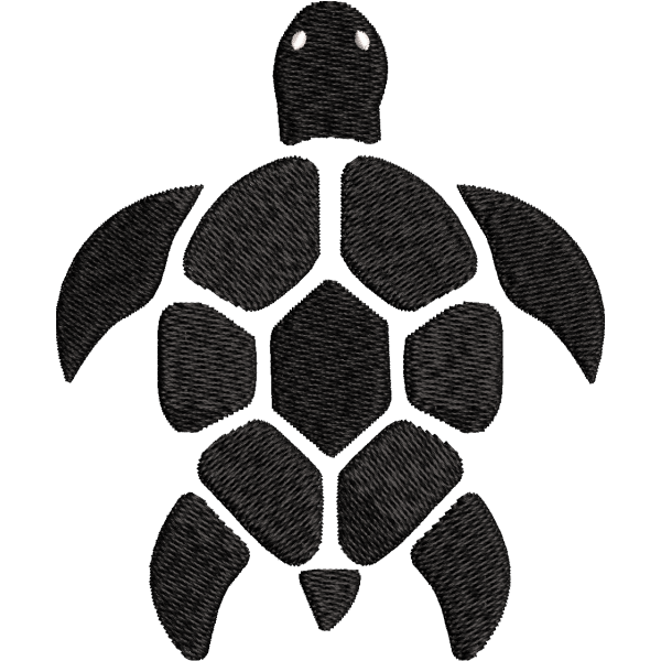 Turtle Black Design