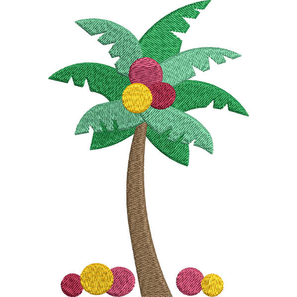Coconut Tree Design