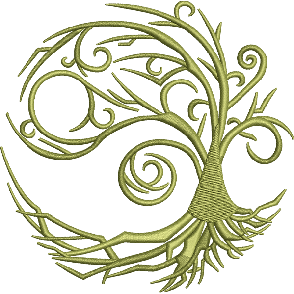 Circle Celtic Knot Embroidery Design
