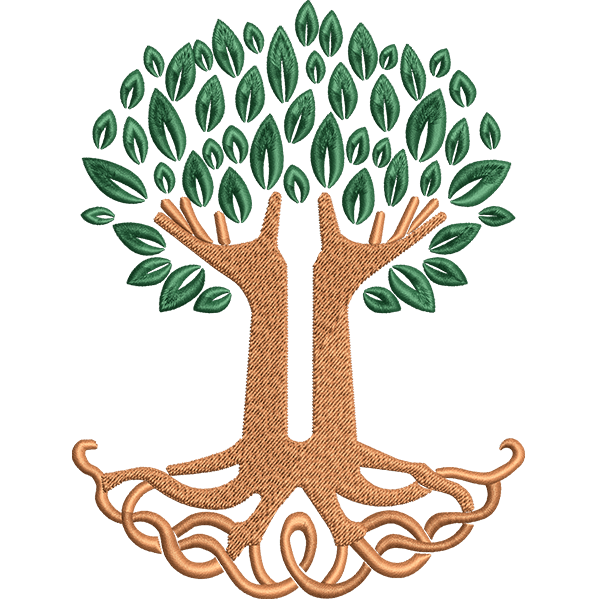 Celtic Knot Tree Embroidery Design