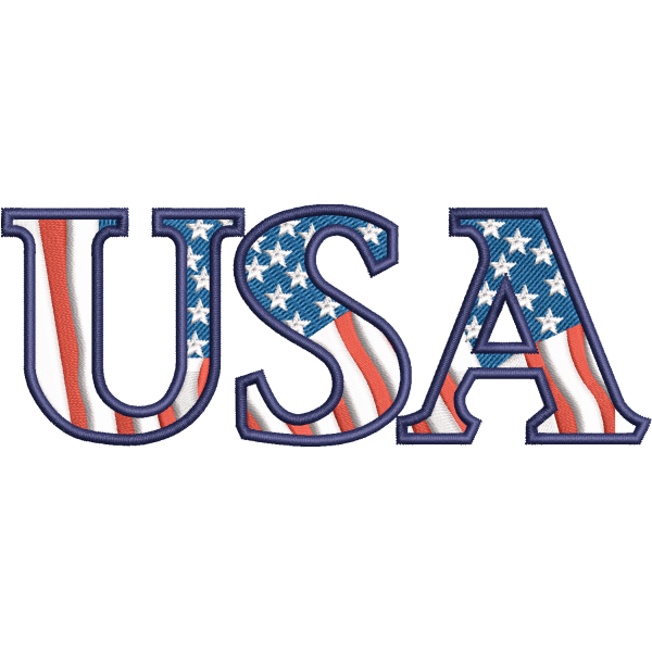 Patriotic USA Flag Design
