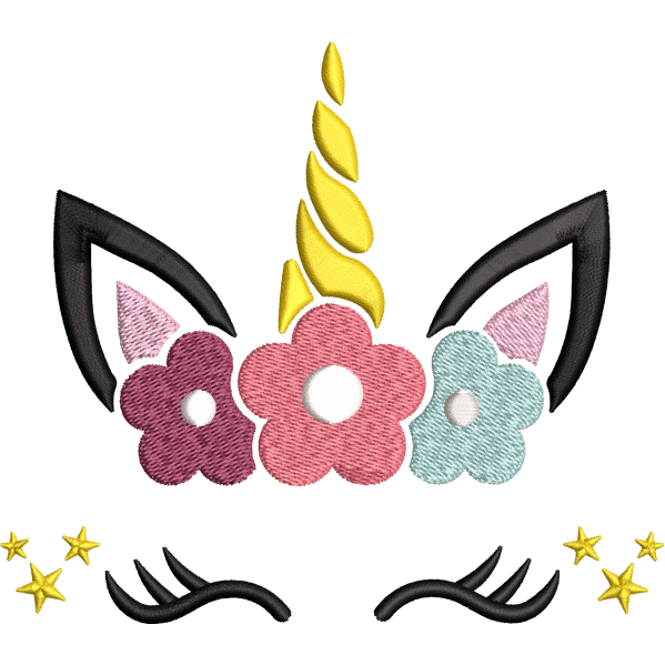 Unicorn Head Design