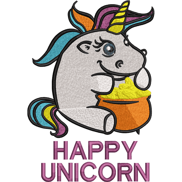 Happy Unicorn Design