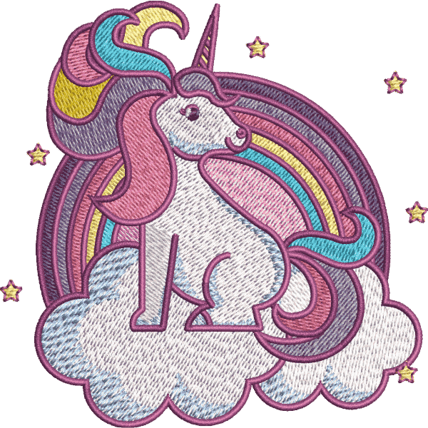 Unicorn on clouds Design