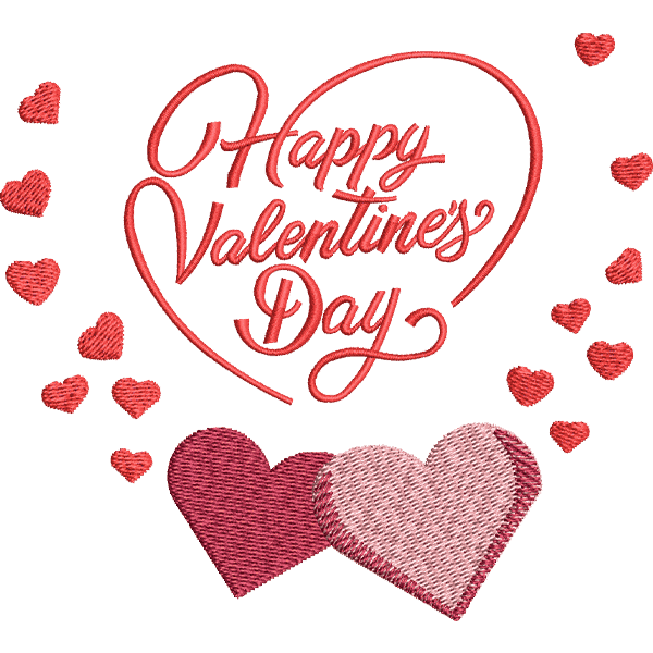Happy Valentine Greet Design