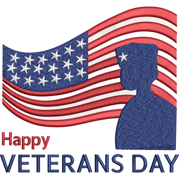 Veterans Day Flag Design