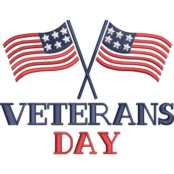 Veterans day Flags Design