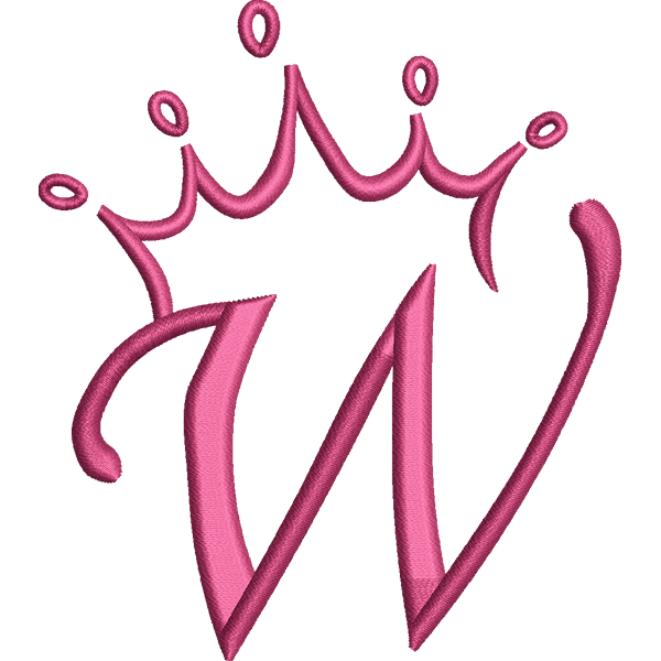 Crown Letter W Design