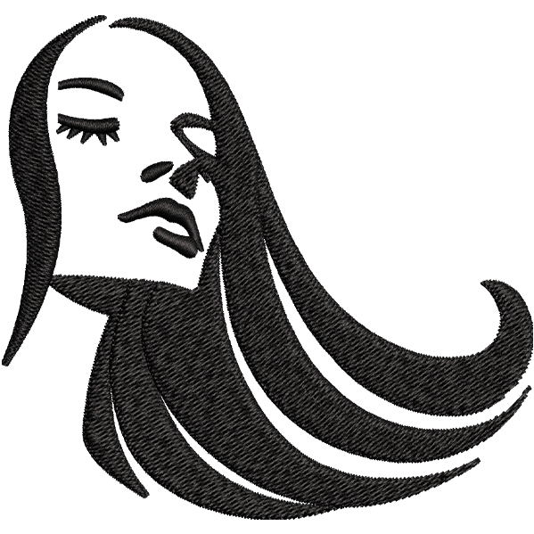 Girl Figure Face Design