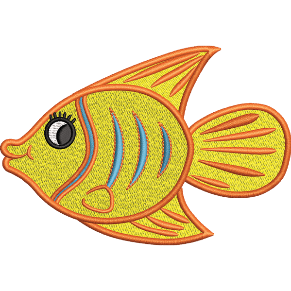 Yellow Beautiful Fish