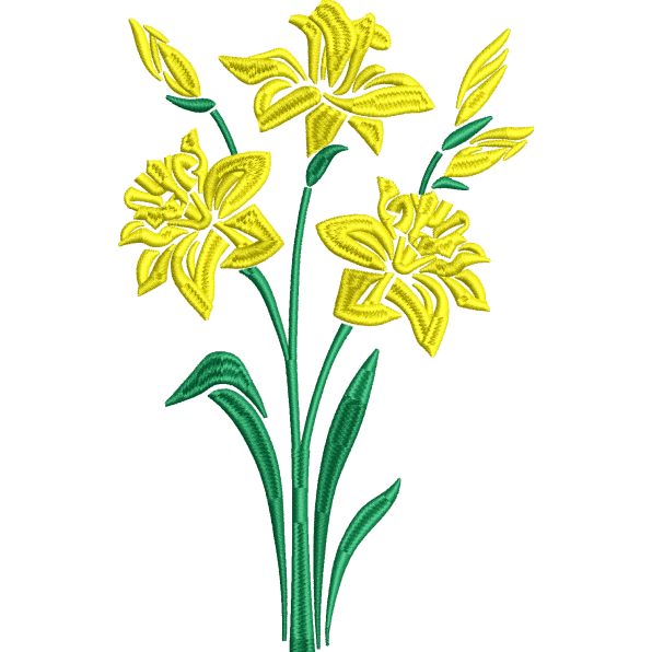 Yellow Flower Design