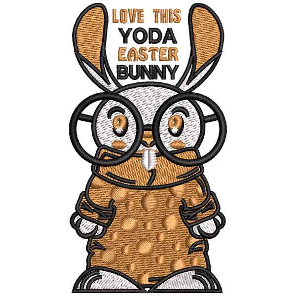 Yoda Bunny Design