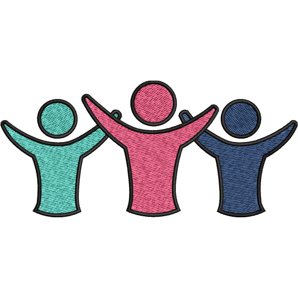 Youth Day Embroidery Design