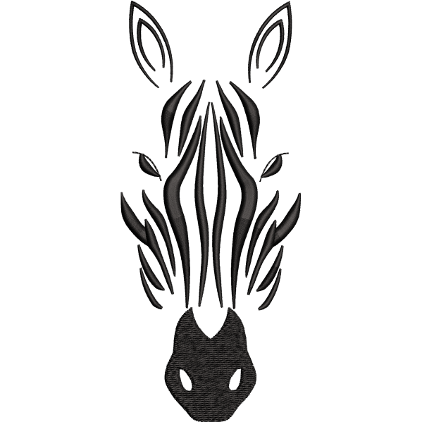Zebra Face Design