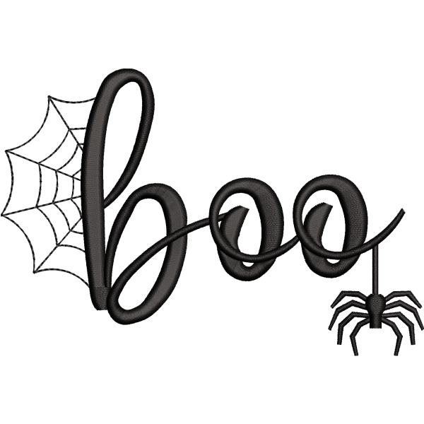 Boo Halloween Design