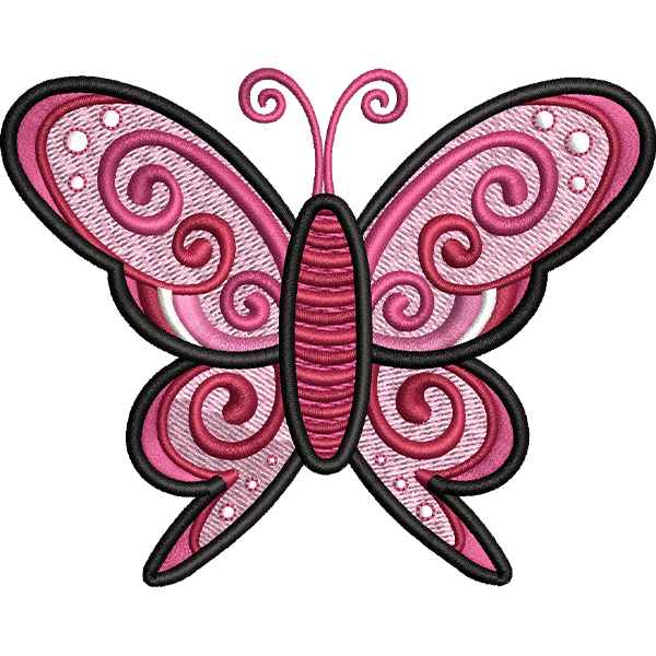 Butterfly Pink Design