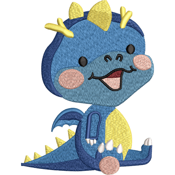 Blue Cartoon Design